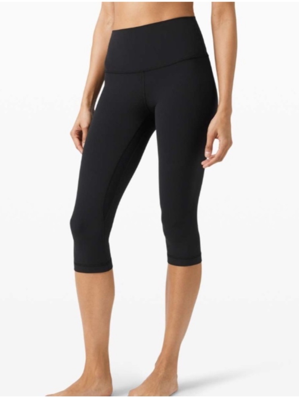 Lululemon Align Crop *19" Black size 8